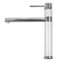 GRADE A2 - Taylor & Moore REGALWHITE Regal White Single Lever Steel Monobloc Tap