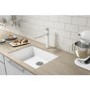 GRADE A2 - Taylor & Moore REGALWHITE Regal White Single Lever Steel Monobloc Tap
