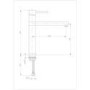 GRADE A2 - Taylor & Moore REGALWHITE Regal White Single Lever Steel Monobloc Tap