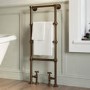 Bronze Vertical Traditional Towel Radiator 1200 x 479mm – Regent