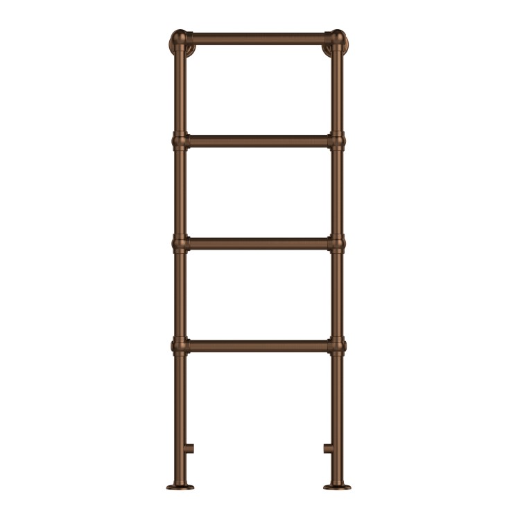 Bronze Vertical Traditional Towel Radiator 1200 x 479mm – Regent