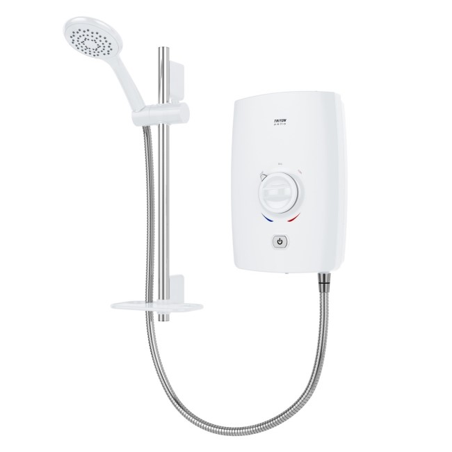 Triton Showers Pello 9.5kW - White Electric Shower