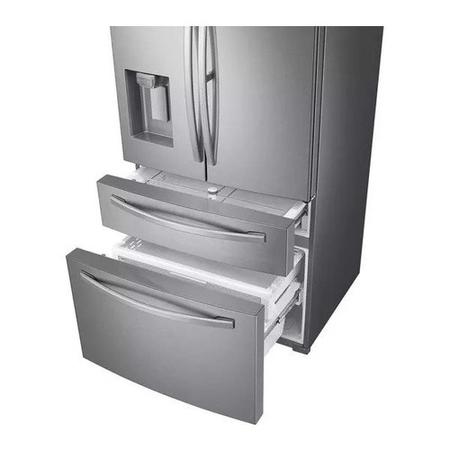 Samsung 501 Litre American Fridge Freezer - Stainless steel