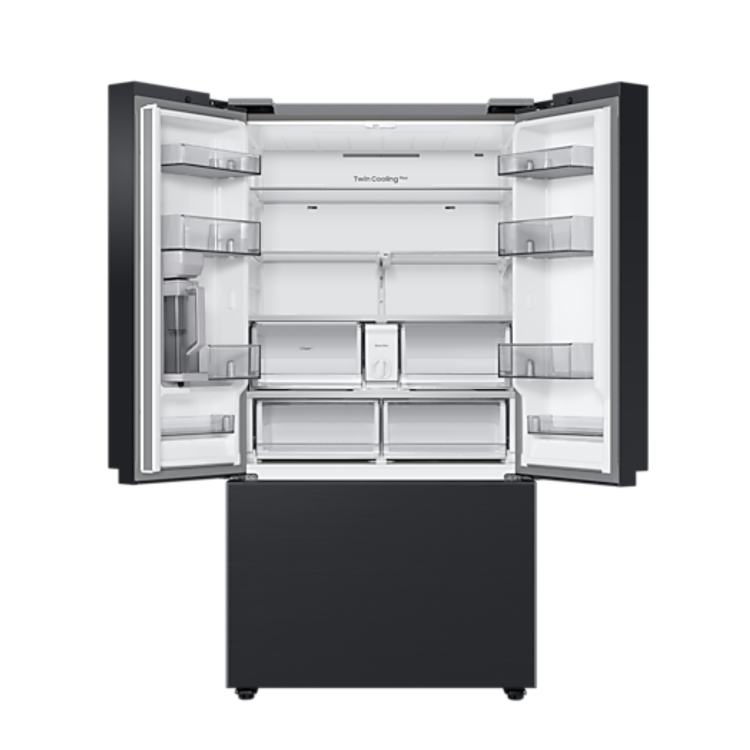 Samsung Bespoke 674 Litre French Style American Fridge Freezer - Black