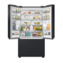 Samsung Bespoke 674 Litre French Style American Fridge Freezer - Black
