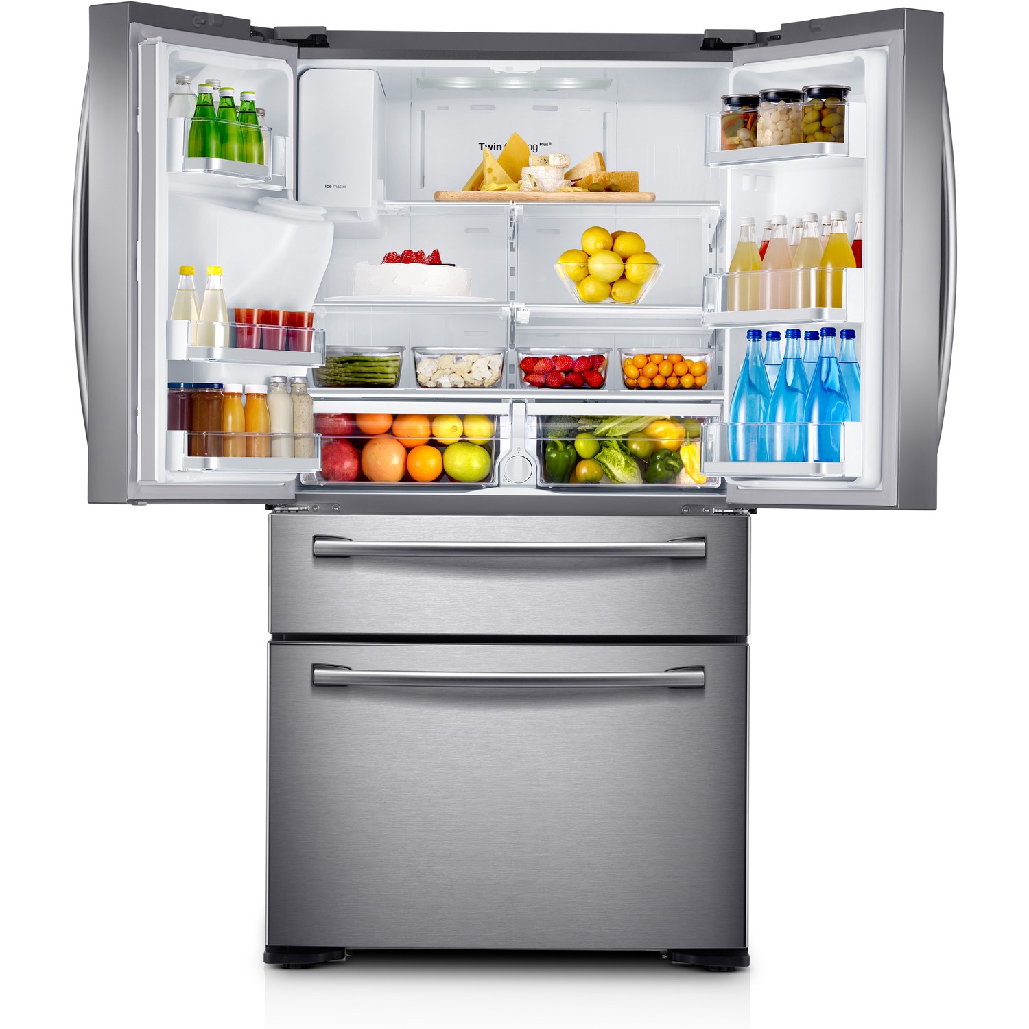 Samsung RF24FSEDBSR 471L American Freestanding Fridge Freezer