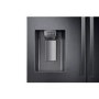 Refurbished Samsung RF24R7201B1 Freestanding 636 Litre Frost Free American Fridge Freezer Black