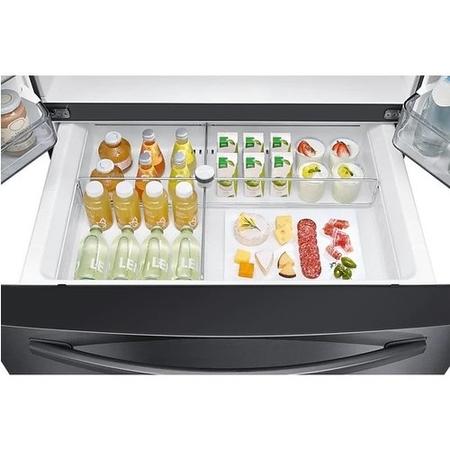 Refurbished Samsung RF24R7201B1 Freestanding 636 Litre Frost Free American Fridge Freezer Black