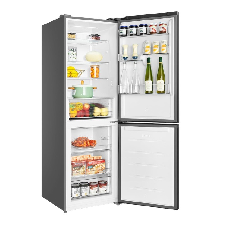 TCL 340 Litre 60/40 Freestanding Fridge Freezer - Grey