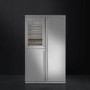 Smeg RF354RX 54cm Wide Freestanding Larder Fridge - Stainless Steel