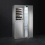 Smeg RF354RX 54cm Wide Freestanding Larder Fridge - Stainless Steel