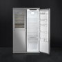 Smeg RF354RX 54cm Wide Freestanding Larder Fridge - Stainless Steel