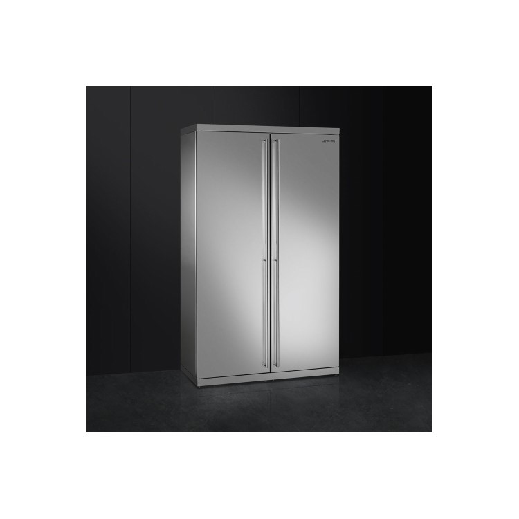 Smeg RF354RX 54cm Wide Freestanding Larder Fridge - Stainless Steel