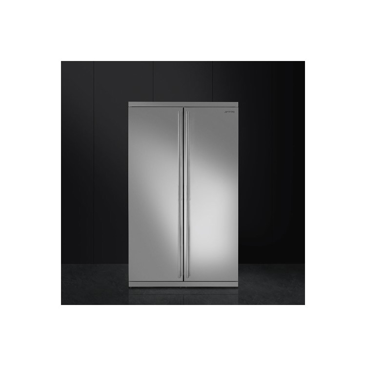 Smeg RF354RX 54cm Wide Freestanding Larder Fridge - Stainless Steel