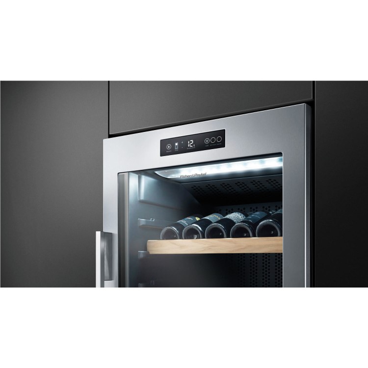 Fisher & Paykel 24952 - 143 Bottle Wine Cabinet Stainless Steel