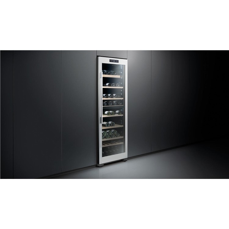 Fisher & Paykel 24952 - 143 Bottle Wine Cabinet Stainless Steel