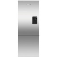 Fisher & Paykel RF402BRPUX6 635mm Wide Flat Door Freestanding Fridge Freezer With Ice And Water Dispenser