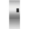 Refurbished Fisher &amp; Paykel Freestanding 380 Litre 70/30 Fridge Freezer with Ice and Water Dispenser Stainless Steel