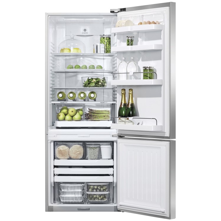 Fisher & Paykel 380 Litre 70/30  Fridge Freezer - Stainless Steel 