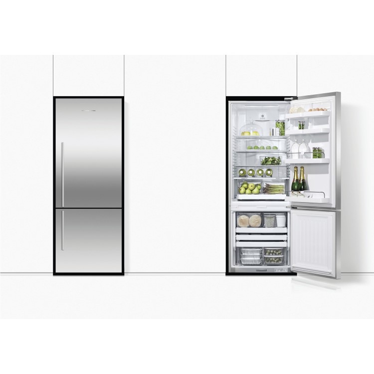 Fisher & Paykel 380 Litre 70/30  Fridge Freezer - Stainless Steel 