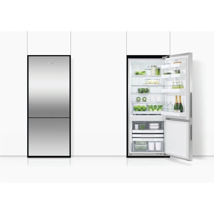 Fisher & Paykel RF442BRPX6 25255 - 680mm Wide Flat Door Freestanding Fridge Freezer
