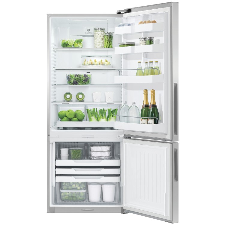 Fisher & Paykel RF442BRPX6 25255 - 680mm Wide Flat Door Freestanding Fridge Freezer
