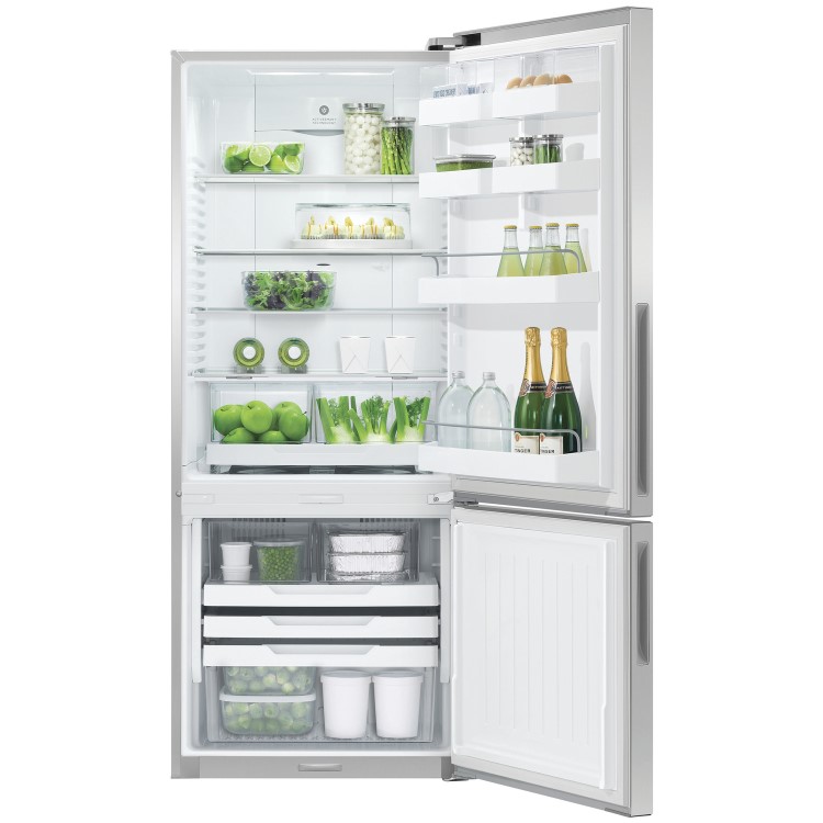 Fisher & Paykel 413 Litre 70/30 Fridge Freezer- Stainless Steel