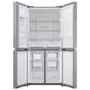 Refurbished Samsung RF48A401EM9 Freestanding 488 Litre Frost Free American Fridge Freezer with Twin Cooling Plus Silver