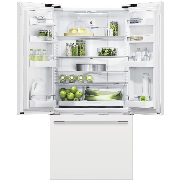 Fisher & Paykel Fridge Freezer French Door 790mm White
