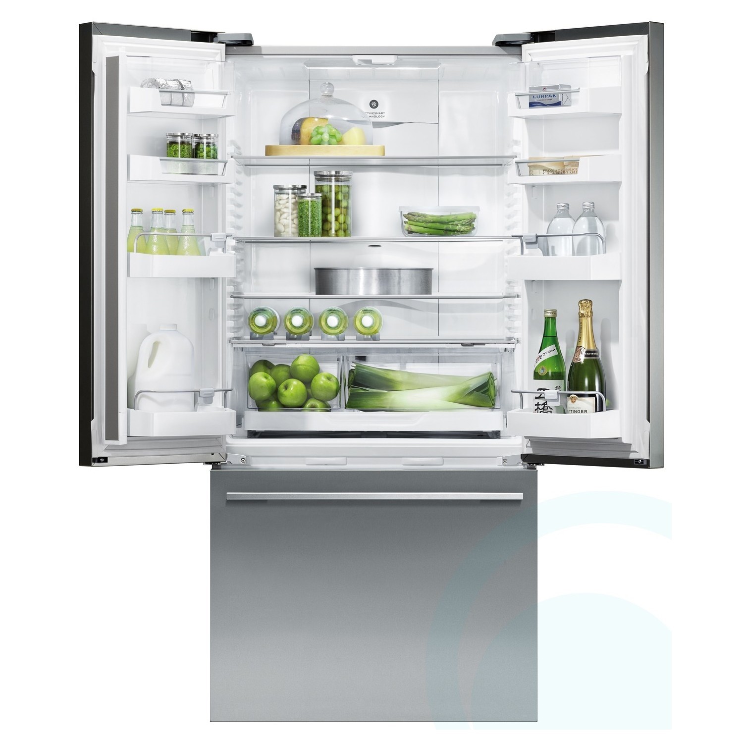 Fisher Paykel Rf522adx4 25216 Designer French Door Fridge Freezer Stainless Steel