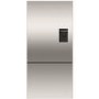 Fisher & Paykel RF522BRPUX6 25233 - 79cm Wide Right Hand Hinge Handleless Freestanding Fridge Freezer  With And Water Stainless Steel