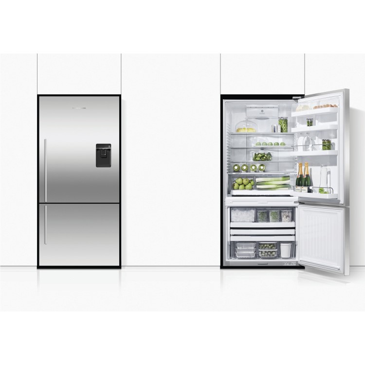 Fisher & Paykel 494 Litre 70/30 Fridge Freezer - Stainless Steel