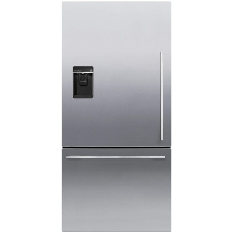 GRADE A2 - Fisher & Paykel RF522WDLUX4 445 Litre Freestanding Fridge Freezer 70/30 Split Water Dispenser 80cm Wide - Stainless Steel