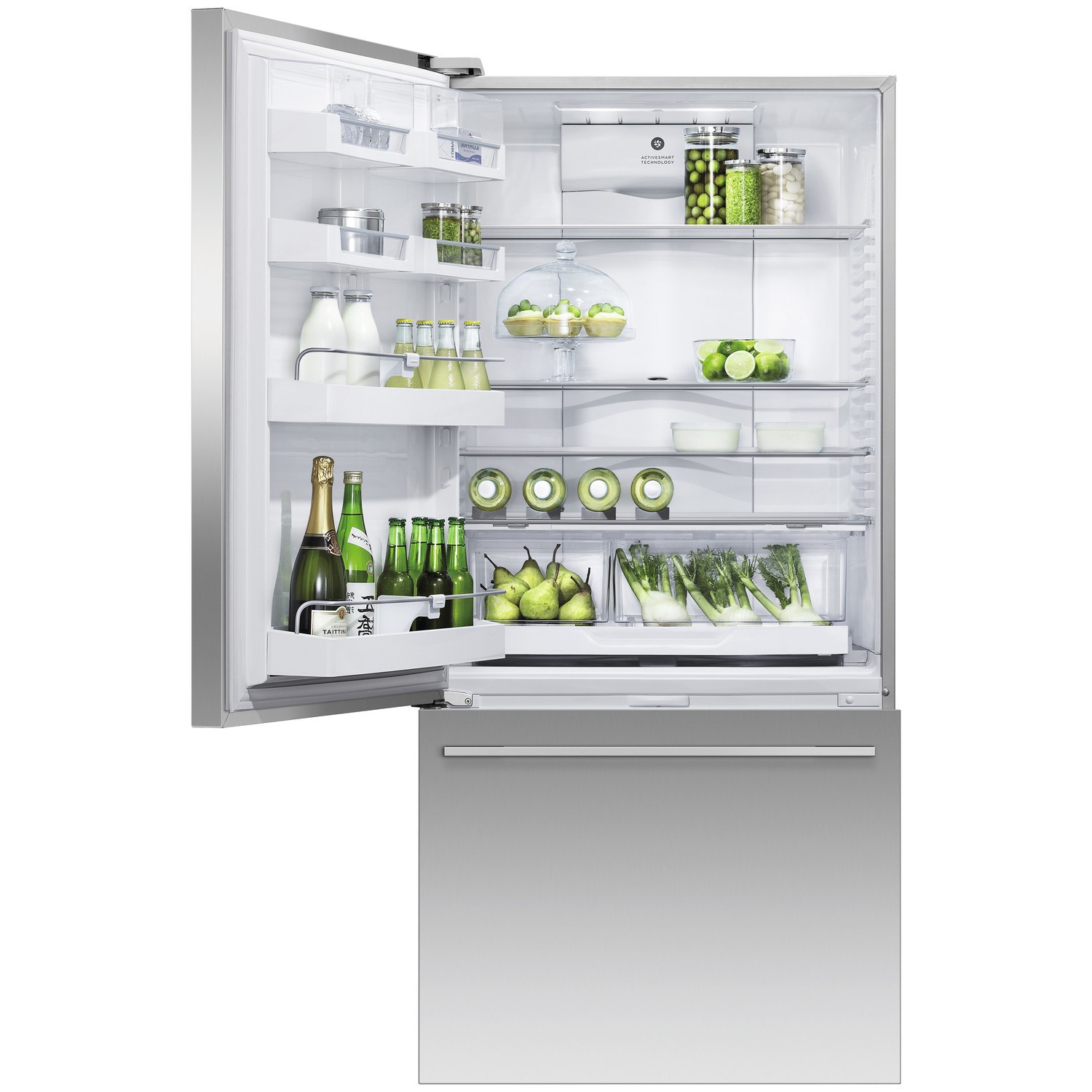 Fisher & Paykel 519 Litre 60/40 Freestanding Fridge Freezer Stainless