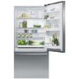 Fisher & Paykel RF522WDRUX4 25183 Door-And-Drawer Design Right Hand Hinge Freestanding Fridge Freezer With Ice And Water - EZKleen Stainless Steel
