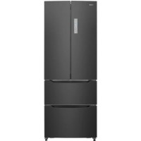 GRADE A2 - Hisense RF528N4AB1 70cm Wide French Door Freestanding Fridge Freezer - Black