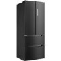 GRADE A2 - Hisense RF528N4AB1 70cm Wide French Door Freestanding Fridge Freezer - Black
