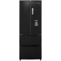 GRADE A2 - Hisense RF528N4WB1 American Style Side-by-side Fridge Freezer - Black