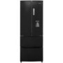 GRADE A2 - Hisense RF528N4WB1 American Style Side-by-side Fridge Freezer - Black