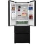 GRADE A2 - Hisense RF528N4WB1 American Style Side-by-side Fridge Freezer - Black