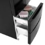 GRADE A2 - Hisense RF528N4WB1 American Style Side-by-side Fridge Freezer - Black