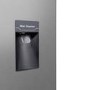 GRADE A3 - Hisense RF528N4WC1 50/50 Split Frost Free American Style Fridge Freezer - Stainless Steel
