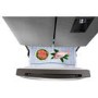 GRADE A3 - Hisense RF528N4WC1 50/50 Split Frost Free American Style Fridge Freezer - Stainless Steel