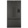 Fisher & Paykel 541 Litre French Style American Fridge Freezer - Black Steel