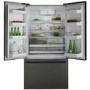 Fisher & Paykel 541 Litre French Style American Fridge Freezer - Black Steel