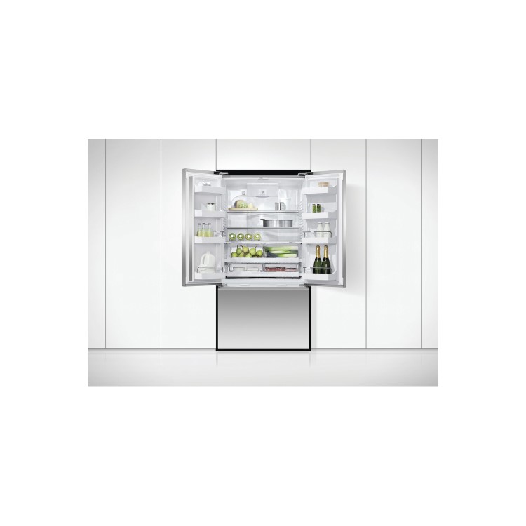 Fisher & Paykel 538 Litre French Style American Fridge Freezer - Stainless Steel