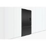 Fisher & Paykel 569 Litre French Style American Fridge Freezer - Matt Black Glass