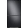 Refurbished Samsung RF65A967FB1 Freestanding 647 Litre Four Door American Fridge Freezer Black