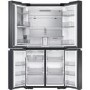 Refurbished Samsung RF65A967FB1 Freestanding 647 Litre Four Door American Fridge Freezer Black