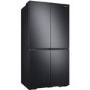 Refurbished Samsung RF65A967FB1 Freestanding 647 Litre Four Door American Fridge Freezer Black